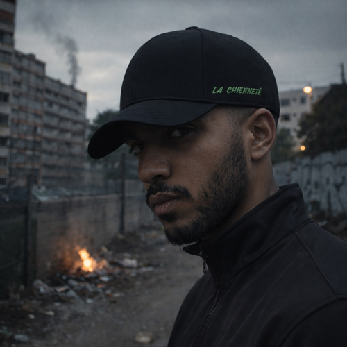 CASQUETTE NOIR LA CHIENNETE DROP 2026