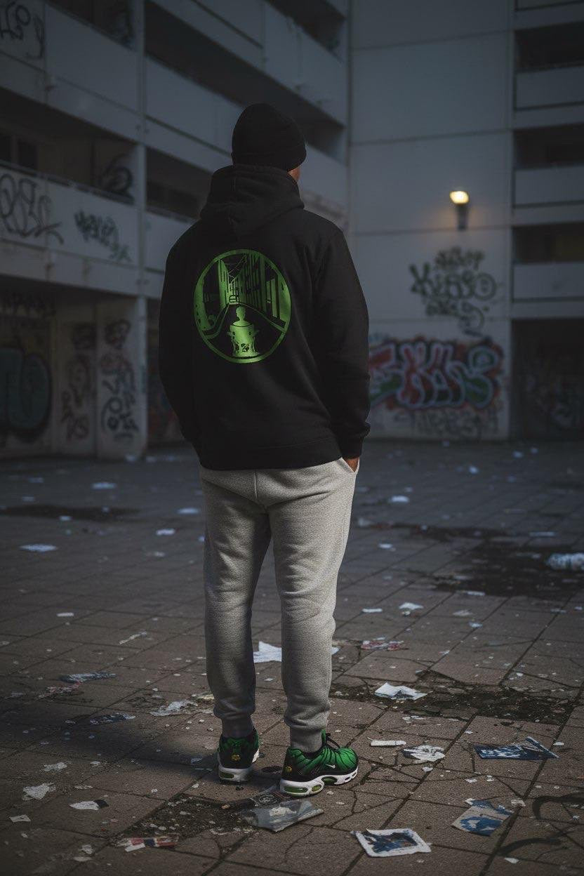 SWEAT À CAPUCHE NOIR LA CHIENNETE DROP 2026